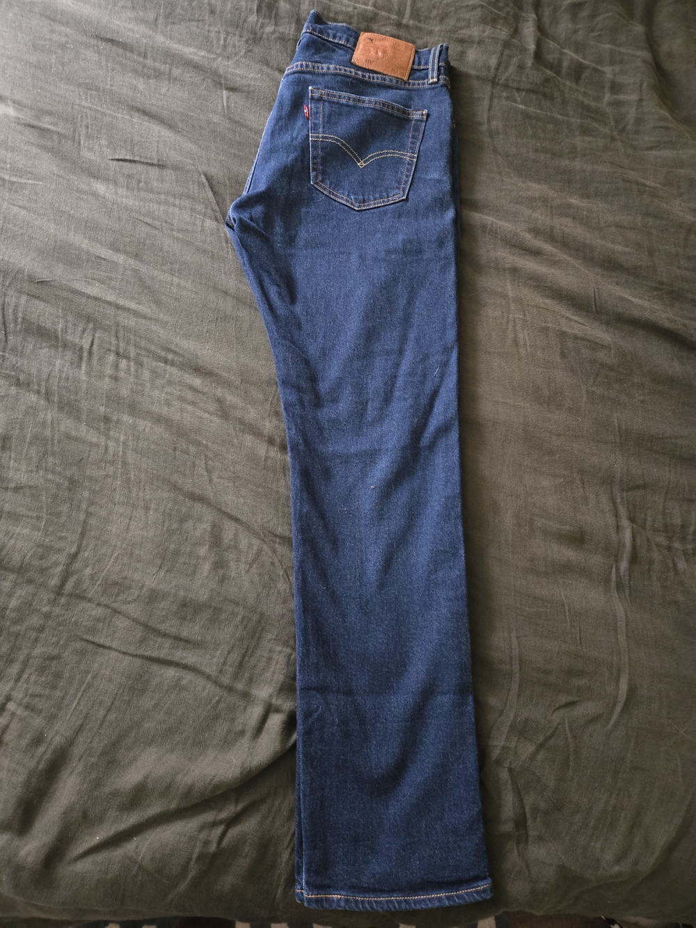 Levi's Premium 511 Selvedge Jeans 34x32 Getting Started Dark Wash - Picture 3 of 8